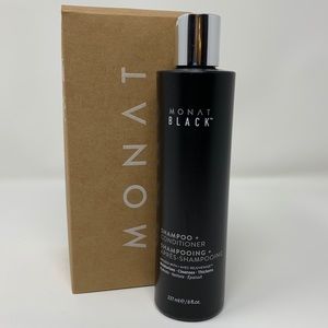 MONAT BLACK 
SHAMPOO + CONDITIONER for Men & Woman